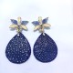 Blue Water Drop Earrings