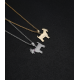 high quality hiphop iced  goat pendant