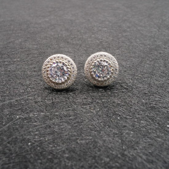 Premium full diamond earrings