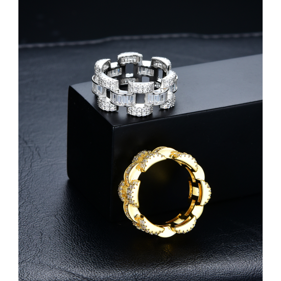 gold plated fashion jewelry ring