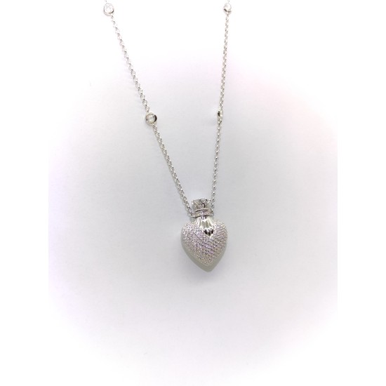 Silver Heart Necklace