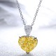 Ice cut heart type high carbon diamond