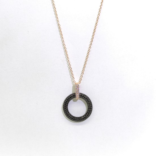 Round Diamond Necklace