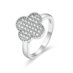 four-leaf clover ring